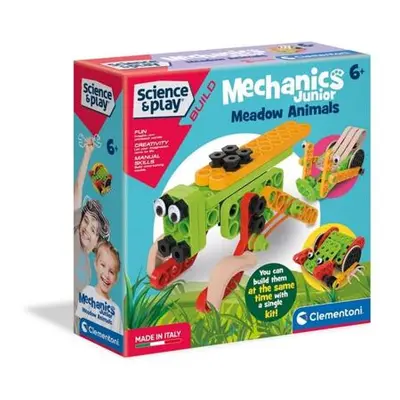 Clementoni Science & Play Mechanická laboratoř Junior Luční zvířata