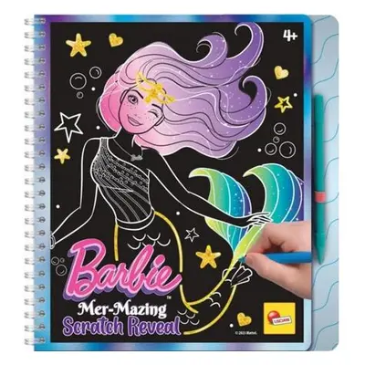 Liscianigiochi Barbie Sketch Book Mer Mazing Scratch Reveal