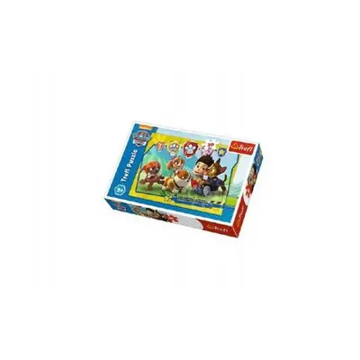 Puzzle Paw Patrol/Tlapková patrola Ryder a kamarádi 27x20cm 30 dílků