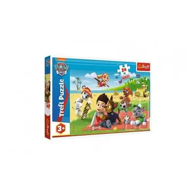 Puzzle Maxi Zábava na dece Paw Patrol/Tlapková patrola 24ks