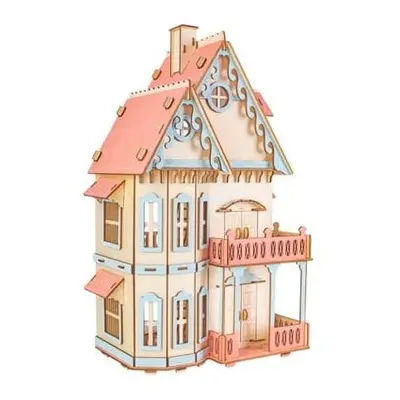 Woodcraft Dřevěné 3D puzzle Gotická vila