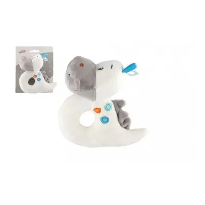 Teddies Dinosaurus chrastítko plyš 13cm