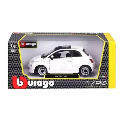 Bburago 1:24 Fiat 500 (2007) White