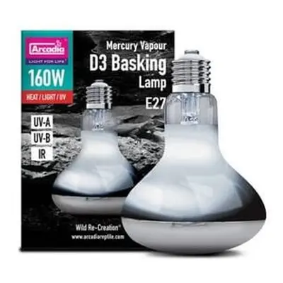 Arcadia D3 Basking Lamp 160W