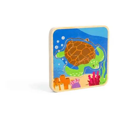 Bigjigs Toys Puzzle Životní cyklus želvy