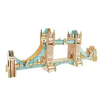 Woodcraft Dřevěné 3D puzzle Tower Bridge 105 ks