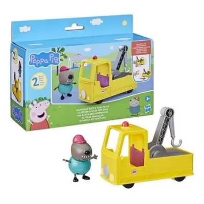 Hasbro Swinka Peppa Nákladní auto Dědeček Psa s tažným zařízením F9519