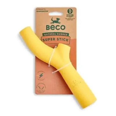 Beco Super Stick Hračka pro psy žlutá 22cm