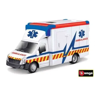 Bburago 1:43 servisní vozidlo Ambulance s nosítky