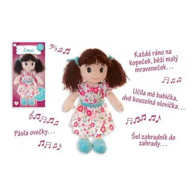 Teddies Ema 40 cm zpívá a mluví česky