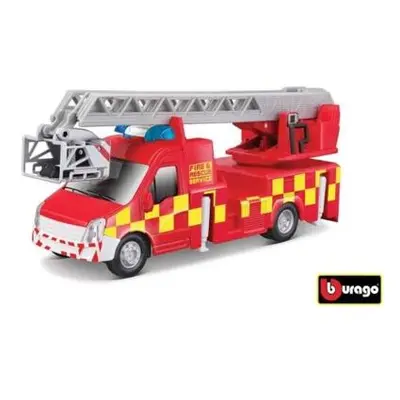 Bburago servisní vozidla Fire Truck with Ladder 1:43