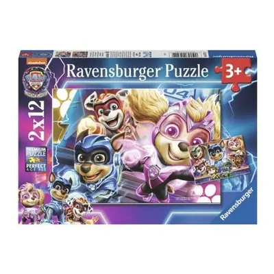 Ravensburger: Puzzle Tlapková patrola ve velkofilmu 2x12 dílků Paw Patrol