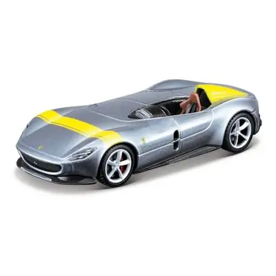 Maisto - Speed Icons - Ferrari Monza SP1, stříbrno-žlutá, 1:64