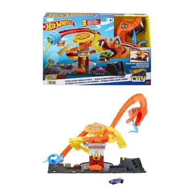 Hot Wheels CITY HLADOVÁ KOBRA ÚTOČÍ NA PIZZERKU