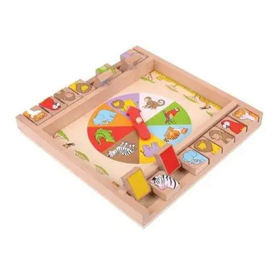 Bigjigs Toys Ruleta se zvířátky