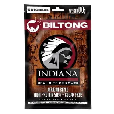 INDIANA Biltong hovězí Original 80g