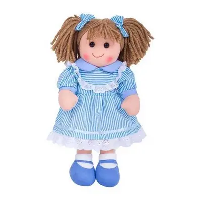 Bigjigs Toys Látková panenka Amelia 38 cm