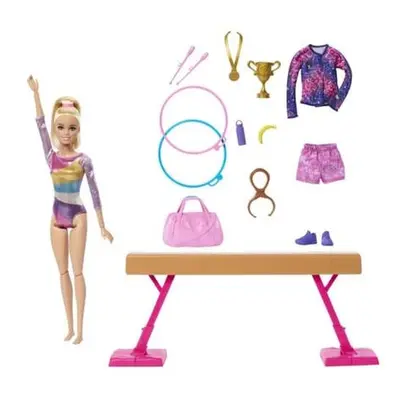 Barbie GYMNASTKA NA KLADINĚ