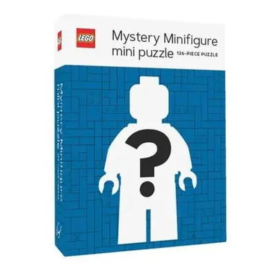 Chronicle Books Puzzle LEGO® Tajemná minifigurka Modrá edice 126 dílků