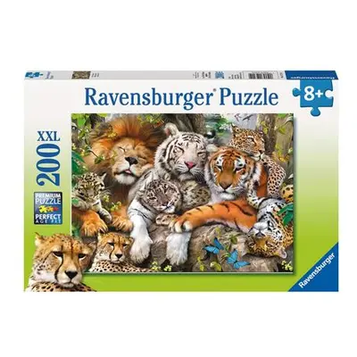 Puzzle Velká kočka, 200 dílků - Ravensburger