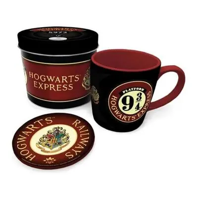 Harry Potter dárkový set - 9 a 3/4 (hrnek a podtácek)