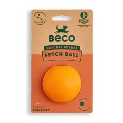 Beco Fetch Ball Hračka pro psy oranžová 6,5cm