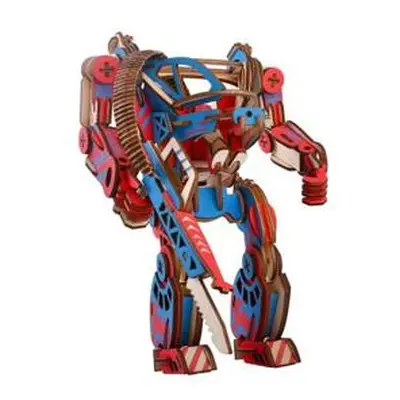 Woodcraft Dřevěné 3D puzzle Powersuit barevný