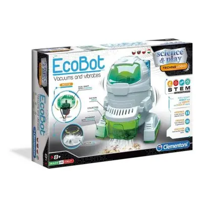 Clementoni Science&Play Techno Logic EcoBot vysává a vibruje