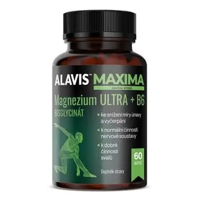 ALAVIS MAXIMA Magnezium ULTRA + B6 60 kapslí