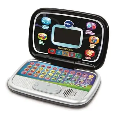 Vtech První notebook černý CZ 1ks