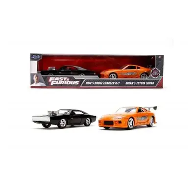 Jada Rychle a zběsile Twin Pack Toyota Supra a Dodge Charger 1:32