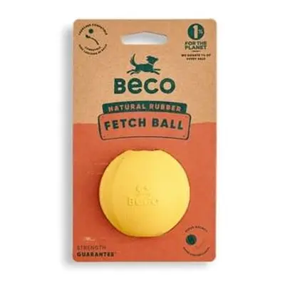 Beco Fetch Ball Hračka pro psy žlutá 6,5cm