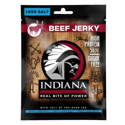 INDIANA Jerky hovězí Less Salt 25g