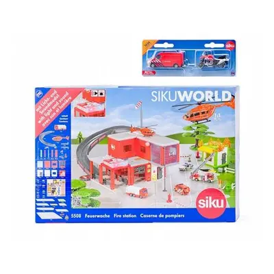 Siku World Požární stanice a dárek