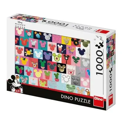 DINO Puzzle 1000 dílků MICKEY UŠI