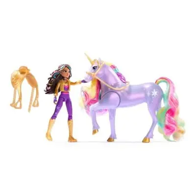 UNICORN ACADEMY SVĚTELNÝ JEDNOROŽEC A FIGURKA 11 CM SOPHIA & WILDSTAR