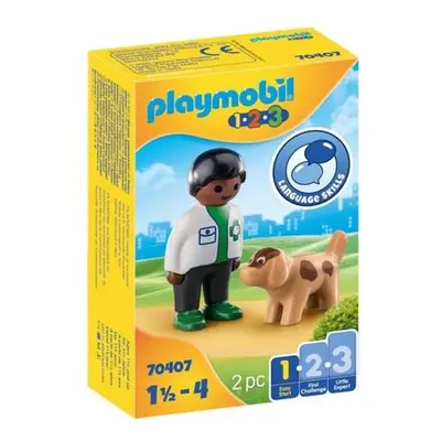 Playmobil 70407 Zvěrolékař se psem