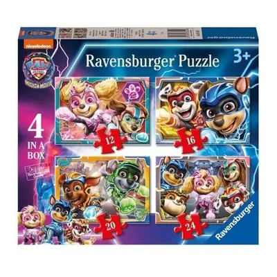 RAVENSBURGER Tlapková patrola ve velkofilmu 4v1 12 16 20 24 dílků