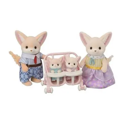 Sylvanian Families Rodina fenků s dvojčaty