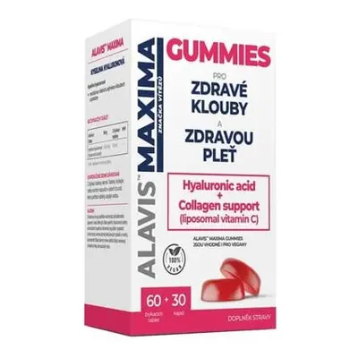 ALAVIS MAXIMA Gummies 60 tablet + 30 kapslí