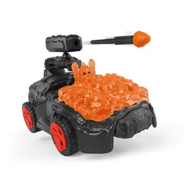 Lávový CrashMobile s mini figurkou Mini Creature ORANŽOVÝ