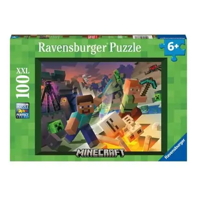 Ravensburger Minecraft: Monstra z Minecraftu 100 dílků