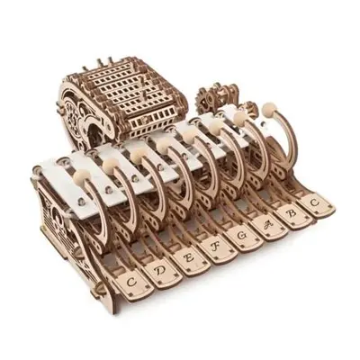 Ugears 3D dřevěné mechanické puzzle Programovatelná celesta