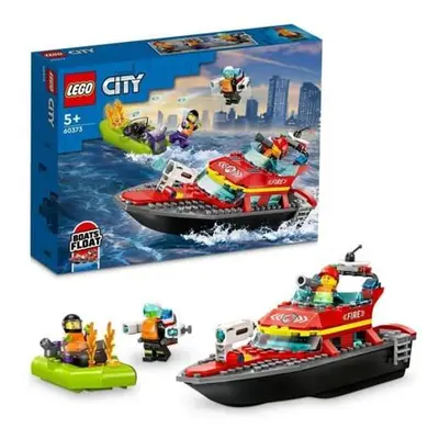 LEGO® City 60373 Hasičská záchranná loď a člun