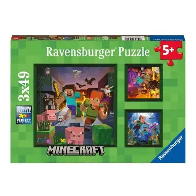 Ravensburger Minecraft Biomes 3x49 dílků