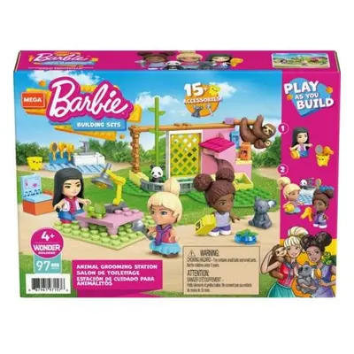 MEGA CONSTRUX BARBIE PÉČE O ZVÍŘÁTKA HERNÍ SET