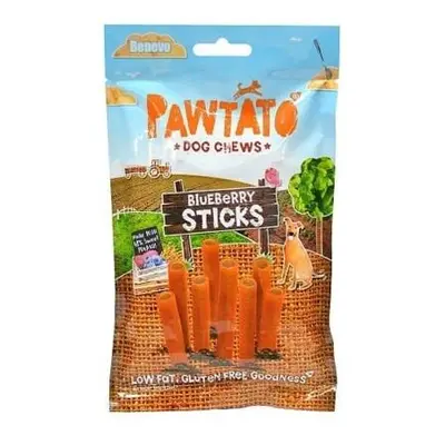 Benevo Odměna pro psy Pawtato Sticks Blueberry 120g