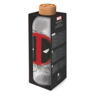 Skleněná láhev 1030 ml, Deadpool