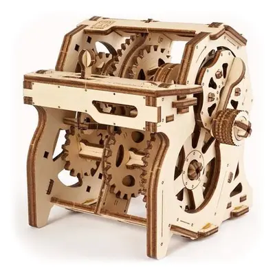 Ugears 3D dřevěné mechanické puzzle STEM výuková převodovka