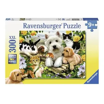 Ravensburger puzzle Veselé přátelství zvířat 300 dílků